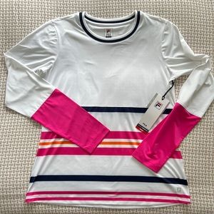 NWT - Fila long sleeve top